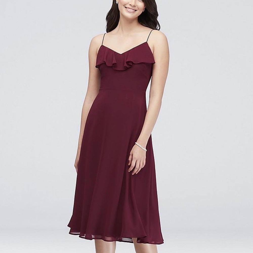 Tea Length Bridesmaid Dress